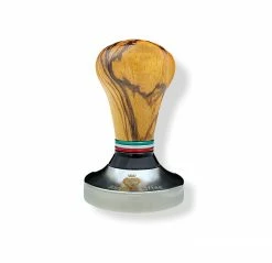 ASSO COFFEE TAMPER 58MM FLAG SERIES ZEBRANO WOOD ACCESSORIES