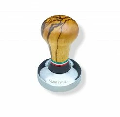ASSO COFFEE TAMPER 58MM FLAG SERIES ZEBRANO WOOD ACCESSORIES