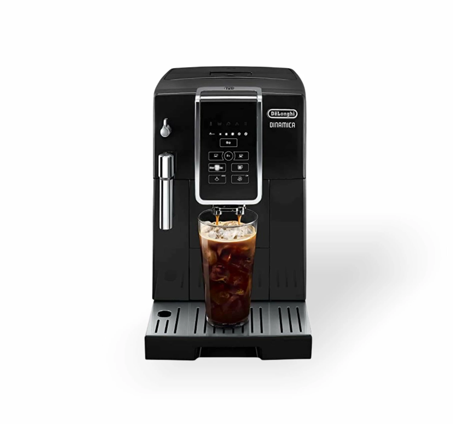 Genius Coffee N' Espresso Equipment Delonghi Dinamica Espresso Machine With Iced Coffee - ECAM35020B