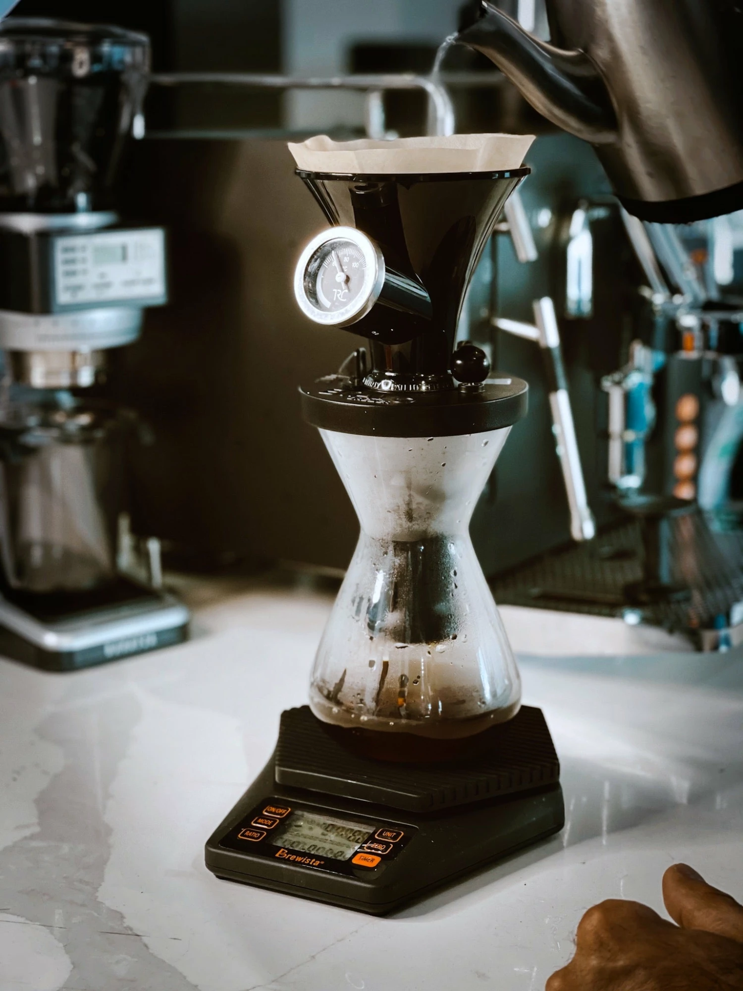 Genius Coffee N' Espresso Equipment Bravo Brewer By SANREMO