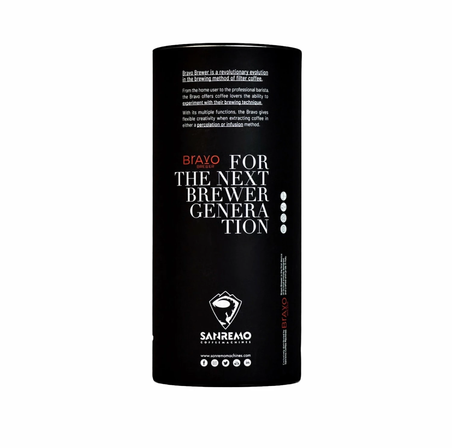 Genius Coffee N' Espresso Equipment Bravo Brewer By SANREMO