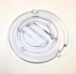 The CoffeeGenius GROUND COFFEE CONTAINER LID NAT/GREY