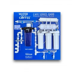 The CoffeeGenius Q400 WATER FOR COFFEE By CLEARLY SIMPLE - Water Systems For Coffee Shops