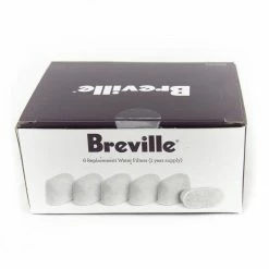 The CoffeeGenius BREVILLE Replacement Water Filters (6 Filters Per Box)