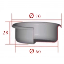 BARISTAPRO H28 IMS Filter Basket 22 Gr Filter Baskets